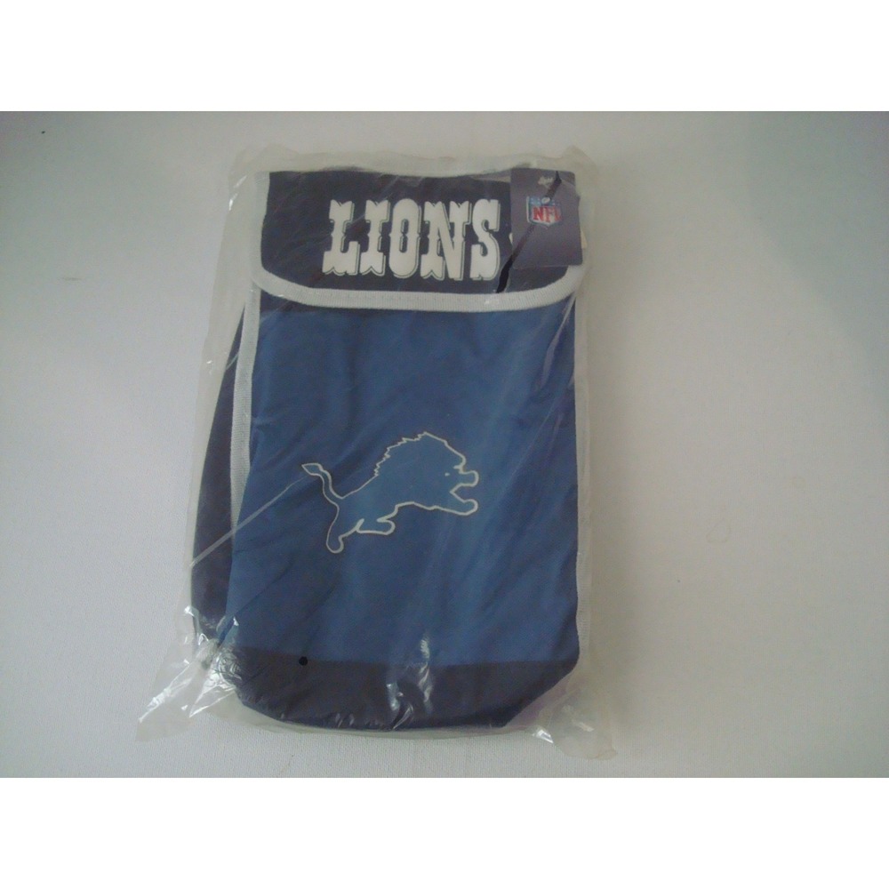 DETROIT LIONS‎ LUNCHBOX  Game Day Purse  BAG HANDBAG TOTE HAND VINTAGE BP1